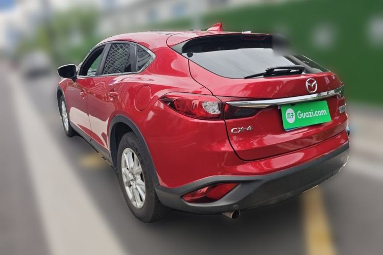 Used Mazda CX-4 2018 2.0L Automatic Two-Wheel Drive Blue Sky Dynamic Version China V Standard Rear Left 45 Deg