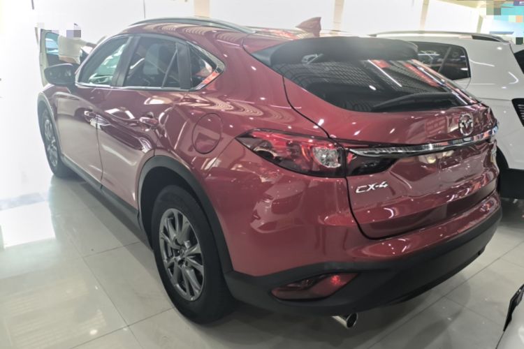 Used Mazda CX-4 2018 2.0L Automatic Two-Wheel Drive Blue Sky Premium Upgrade Version China V Standard Rear Left 45 Deg