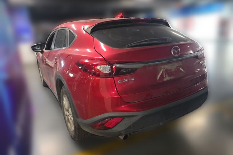 Used Mazda CX-4 2018 2.0L Automatic Two-Wheel Drive Blue Sky Dynamic Version China V Standard Rear Left 45 Deg