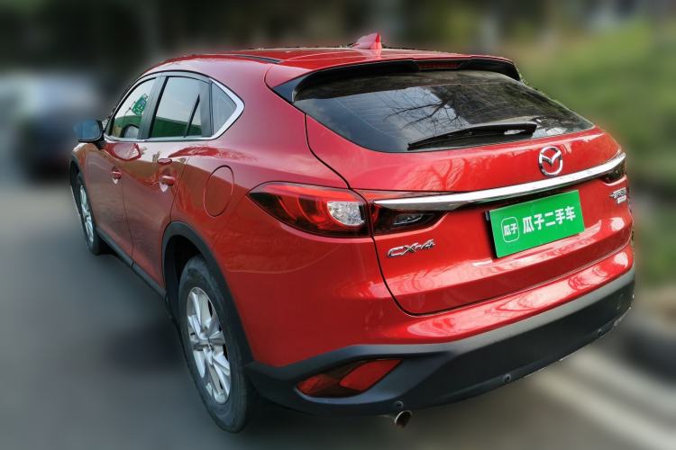 Used Mazda CX-4 2018 2.0L Automatic Two-Wheel Drive Blue Sky Luxury Edition Rear Left 45 Deg