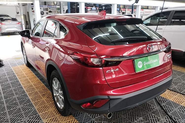 Used Mazda CX-4 2018 2.0L Automatic Two-Wheel Drive Blue Sky Exploration Version China V Standard Rear Left 45 Deg