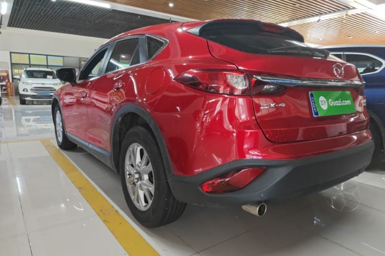 Used Mazda CX-4 2018 2.0L Automatic Two-Wheel Drive Blue Sky Dynamic Version China V Standard Rear Left 45 Deg