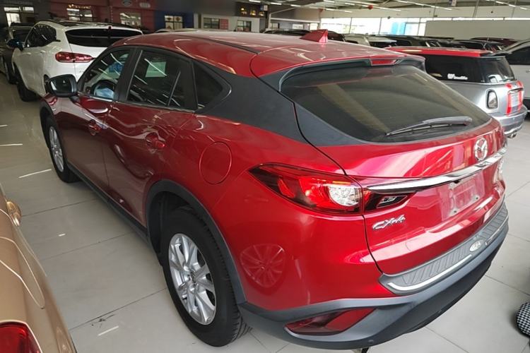 Used Mazda CX-4 2018 2.0L Automatic Two-Wheel Drive Blue Sky Dynamic Version China V Standard Rear Left 45 Deg