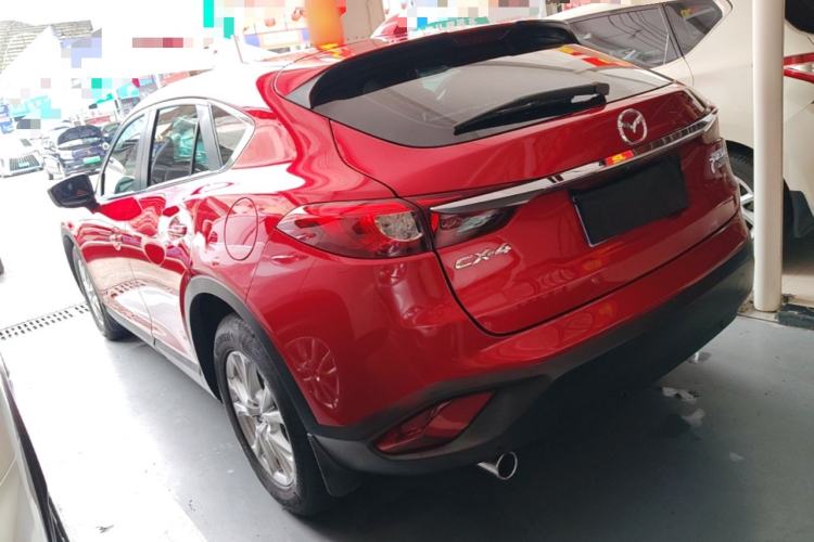 Used Mazda CX-4 2018 2.0L Automatic Two-Wheel Drive Blue Sky Exploration Version China V Standard Rear Left 45 Deg