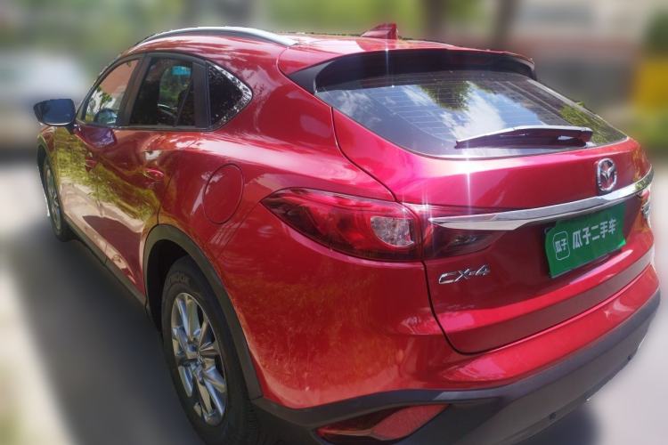 Used Mazda CX-4 2018 2.0L Automatic Two-Wheel Drive Blue Sky Premium Upgrade Version China V Standard Rear Left 45 Deg