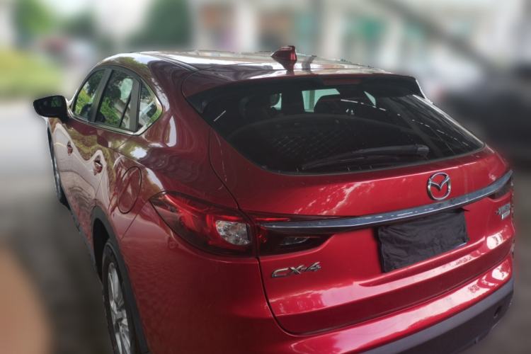 Used Mazda CX-4 2018 2.0L Automatic Two-Wheel Drive Blue Sky Dynamic Version China V Standard Rear Left 45 Deg