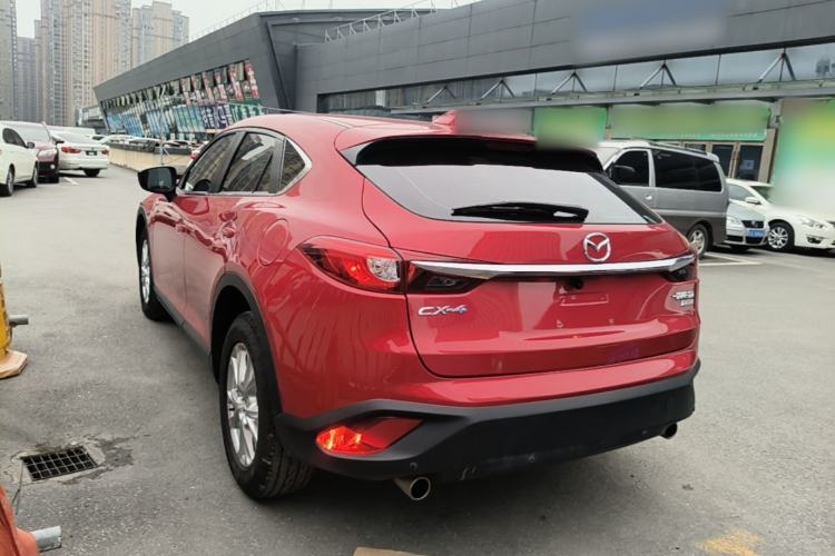 Used Mazda CX-4 2018 2.0L Automatic Two-Wheel Drive Blue Sky Dynamic Version China V Standard Rear Left 45 Deg