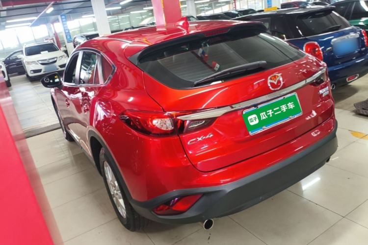 Used Mazda CX-4 2018 2.0L Automatic Two-Wheel Drive Blue Sky Dynamic Version China V Standard Rear Left 45 Deg