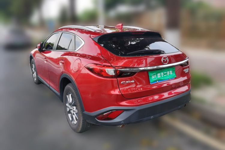 Used Mazda CX-4 2018 2.0L Automatic Two-Wheel Drive Blue Sky Leading Edition China V Standard Rear Left 45 Deg