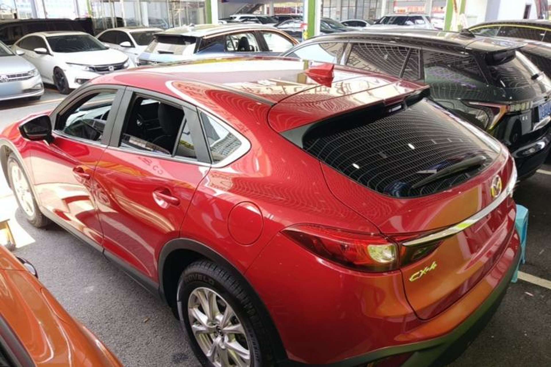 Used Mazda CX-4 2018 2.0L Automatic Two-Wheel Drive Blue Sky Dynamic Version China V Standard Rear Left 45 Deg