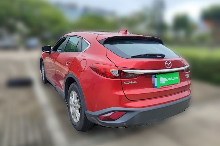 Used Mazda CX-4 2018 2.0L Automatic Two-Wheel Drive Blue Sky Luxury Edition Rear Left 45 Deg