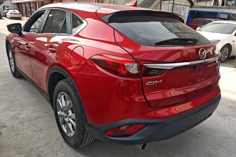 Used Mazda CX-4 2018 2.0L Automatic Two-Wheel Drive Blue Sky Dynamic Version China V Standard Rear Left 45 Deg