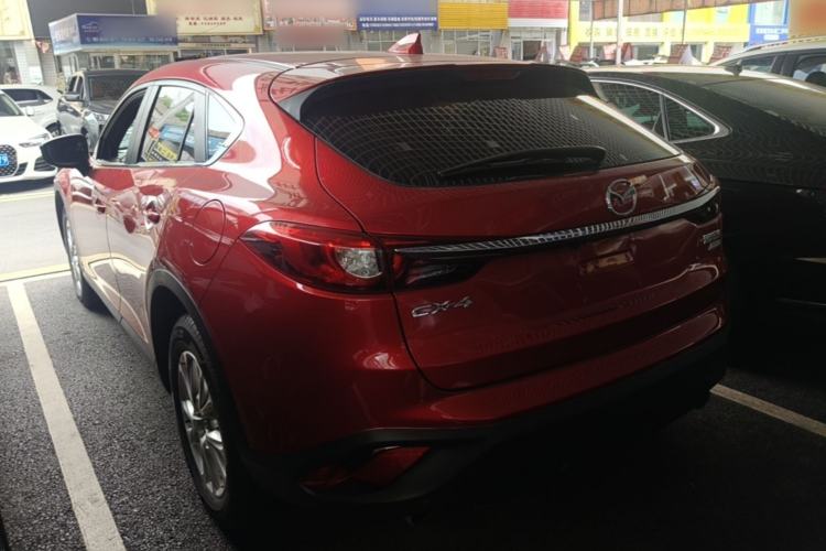 Used Mazda CX-4 2018 2.0L Automatic Two-Wheel Drive Blue Sky Dynamic Version China V Standard Rear Left 45 Deg