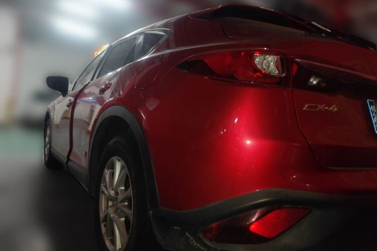 Used Mazda CX-4 2018 2.0L Automatic Two-Wheel Drive Blue Sky Dynamic Version China V Standard Rear Left 45 Deg