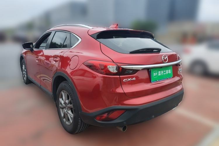 Used Mazda CX-4 2018 2.0L Automatic Two-Wheel Drive Blue Sky Premium Upgrade Version China V Standard Rear Left 45 Deg