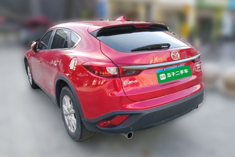 Used Mazda CX-4 2018 2.0L Automatic Two-Wheel Drive Blue Sky Exploration Version China V Standard Rear Left 45 Deg