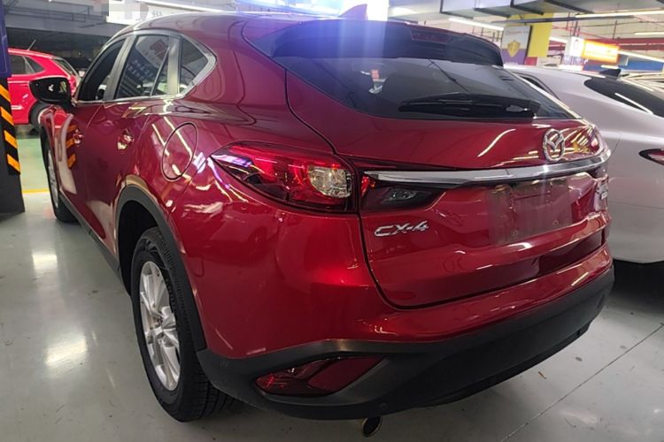 Used Mazda CX-4 2018 2.0L Automatic Two-Wheel Drive Blue Sky Dynamic Version China V Standard Rear Left 45 Deg