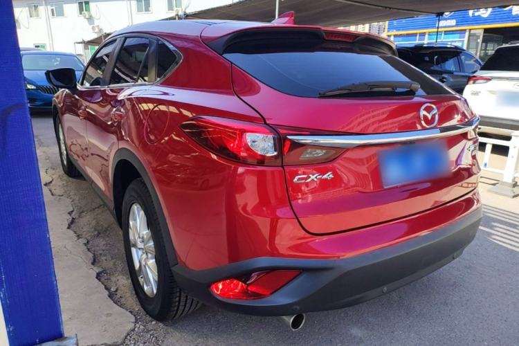 Used Mazda CX-4 2018 2.0L Automatic Two-Wheel Drive Blue Sky Dynamic Version China V Standard Rear Left 45 Deg