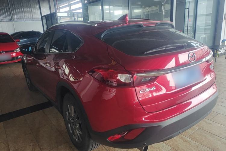 Used Mazda CX-4 2018 2.0L Automatic Two-Wheel Drive Blue Sky Premium Upgrade Version China VI Standard Rear Left 45 Deg