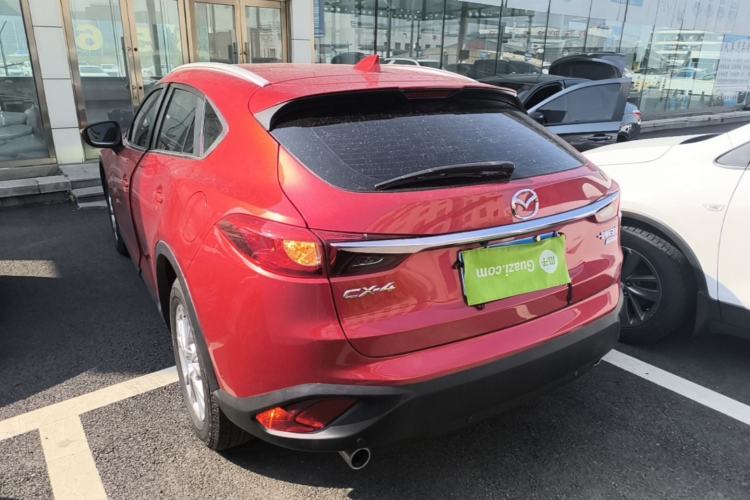 Used Mazda CX-4 2018 2.0L Automatic Two-Wheel Drive Blue Sky Dynamic Version China V Standard Rear Left 45 Deg