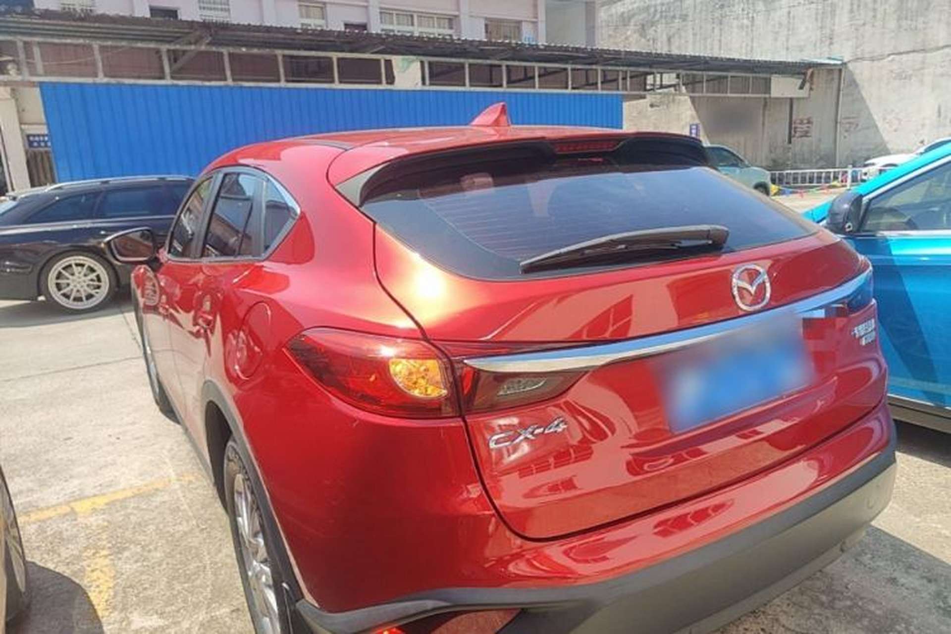 Used Mazda CX-4 2018 2.0L Automatic Two-Wheel Drive Blue Sky Dynamic Version China V Standard Rear Left 45 Deg