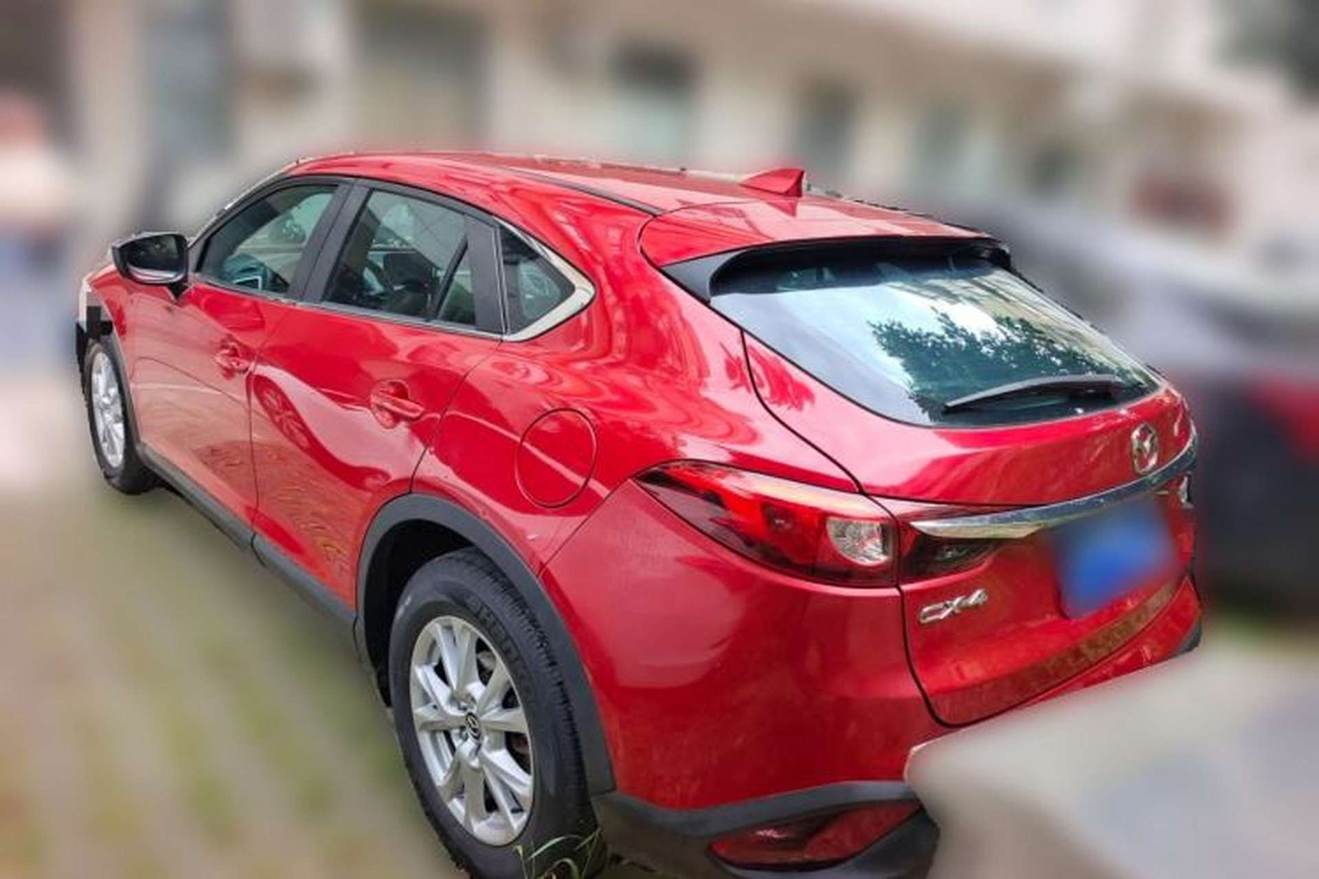 Used Mazda CX-4 2018 2.0L Automatic Two-Wheel Drive Blue Sky Dynamic Version China V Standard Rear Left 45 Deg