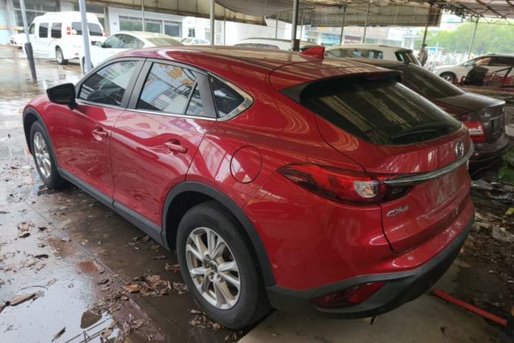Used Mazda CX-4 2018 2.0L Automatic Two-Wheel Drive Blue Sky Dynamic Version China VI Standard Rear Left 45 Deg