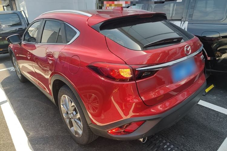 Used Mazda CX-4 2018 2.5L Automatic 4x4 Sky Blue Passion Tech Limited Edition Rear Left 45 Deg