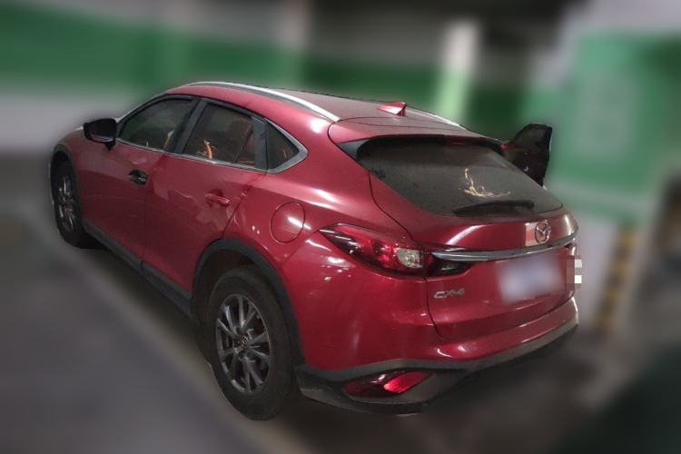Used Mazda CX-4 2018 2.0L Automatic Two-Wheel Drive Blue Sky Premium Upgrade Version China V Standard Rear Left 45 Deg