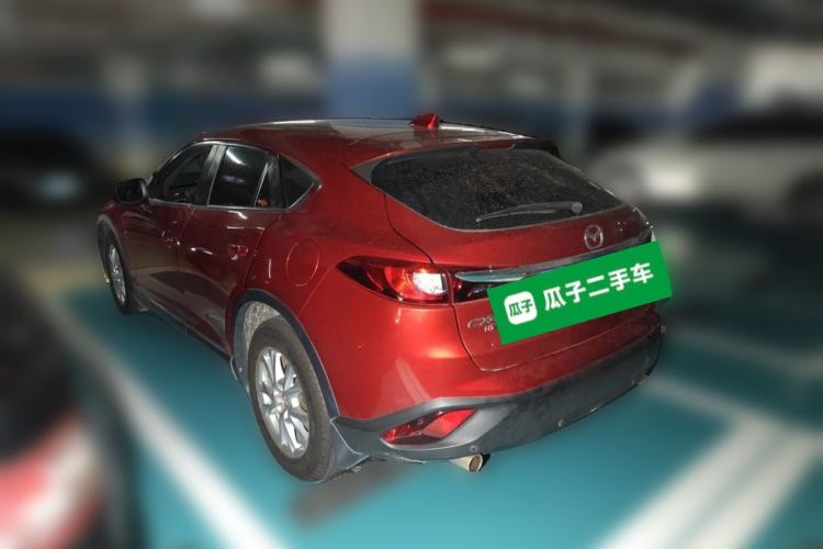 Used Mazda CX-4 2018 2.0L Automatic Two-Wheel Drive Blue Sky Dynamic Version China V Standard Rear Left 45 Deg