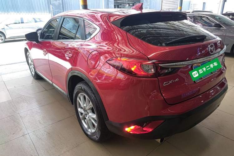 Used Mazda CX-4 2018 2.0L Automatic Two-Wheel Drive Blue Sky Dynamic Version China V Standard Rear Left 45 Deg