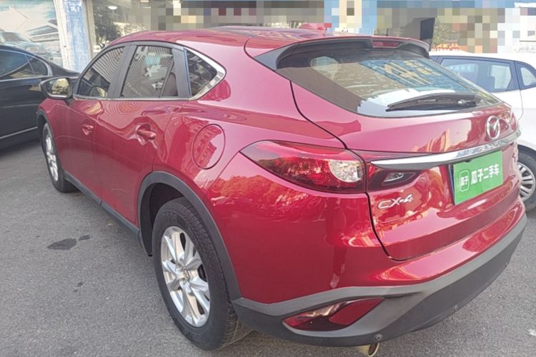 Used Mazda CX-4 2018 2.0L Automatic Two-Wheel Drive Blue Sky Dynamic Version China V Standard Rear Left 45 Deg