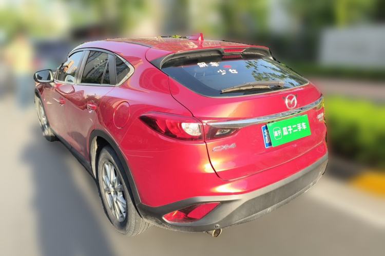 Used Mazda CX-4 2018 2.0L Automatic Two-Wheel Drive Blue Sky Dynamic Version China VI Standard Rear Left 45 Deg