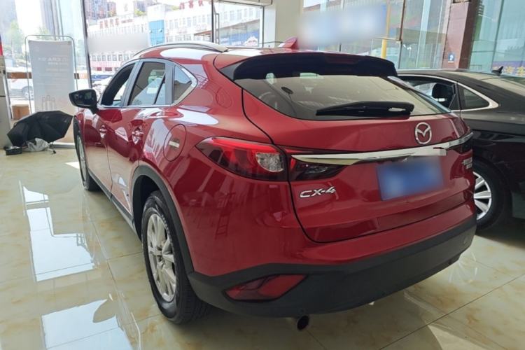 Used Mazda CX-4 2018 2.0L Automatic Two-Wheel Drive Blue Sky Dynamic Version China V Standard Rear Left 45 Deg
