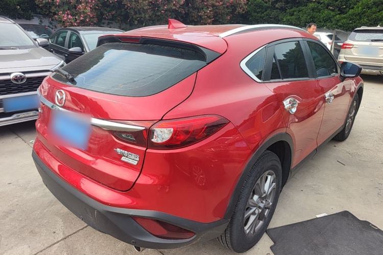 Used Mazda CX-4 2018 2.0L Automatic Two-Wheel Drive Blue Sky Premium Upgrade Version China VI Standard Rear Right 45 Deg