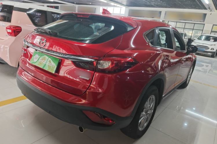 Used Mazda CX-4 2018 2.0L Automatic Two-Wheel Drive Blue Sky Dynamic Version China V Standard Rear Right 45 Deg