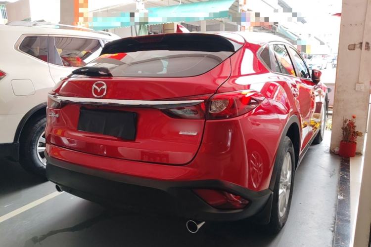 Used Mazda CX-4 2018 2.0L Automatic Two-Wheel Drive Blue Sky Exploration Version China V Standard Rear Right 45 Deg