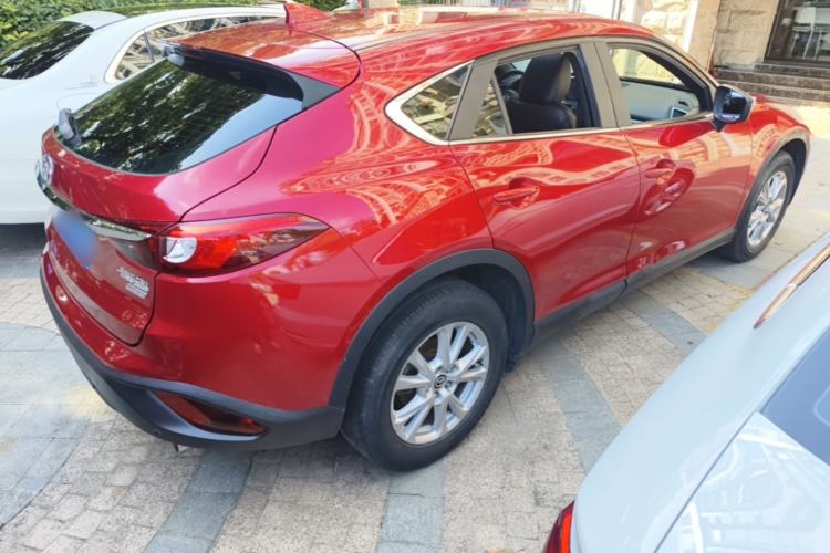 Used Mazda CX-4 2018 2.0L Automatic Two-Wheel Drive Blue Sky Dynamic Version China V Standard Rear Right 45 Deg