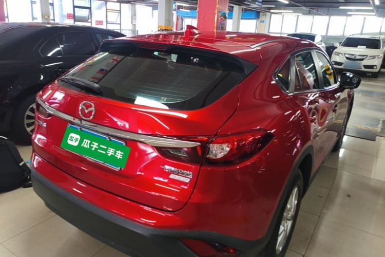Used Mazda CX-4 2018 2.0L Automatic Two-Wheel Drive Blue Sky Dynamic Version China V Standard Rear Right 45 Deg