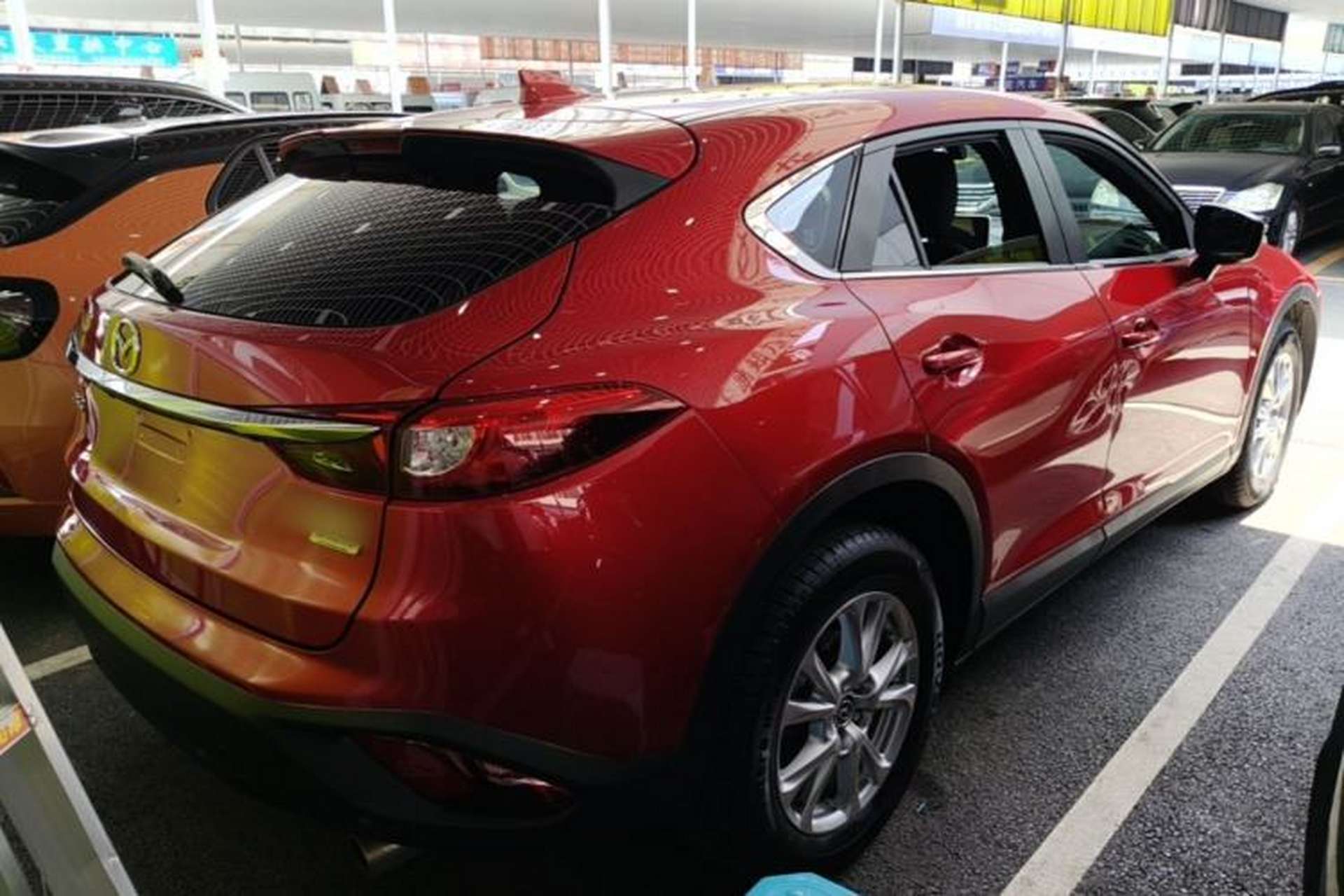 Used Mazda CX-4 2018 2.0L Automatic Two-Wheel Drive Blue Sky Dynamic Version China V Standard Rear Right 45 Deg