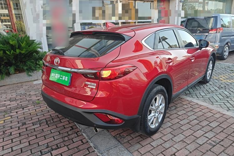 Used Mazda CX-4 2018 2.0L Automatic Two-Wheel Drive Blue Sky Dynamic Version China V Standard Rear Right 45 Deg