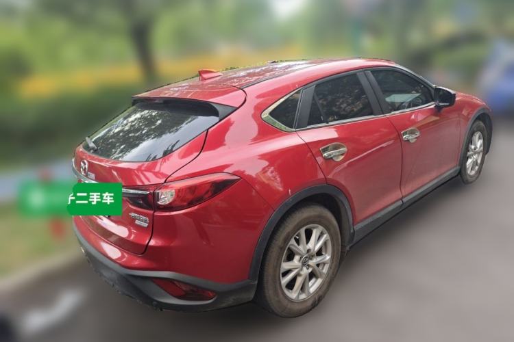 Used Mazda CX-4 2018 2.0L Automatic Two-Wheel Drive Blue Sky Luxury Edition Rear Right 45 Deg