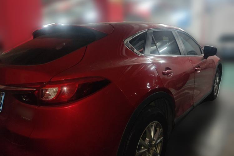 Used Mazda CX-4 2018 2.0L Automatic Two-Wheel Drive Blue Sky Dynamic Version China V Standard Rear Right 45 Deg