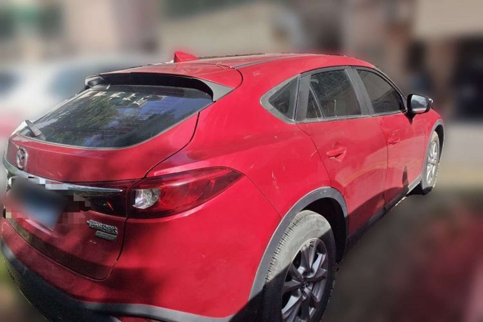 Used Mazda CX-4 2018 2.0L Automatic Two-Wheel Drive Blue Sky Dynamic Version China V Standard Rear Right 45 Deg