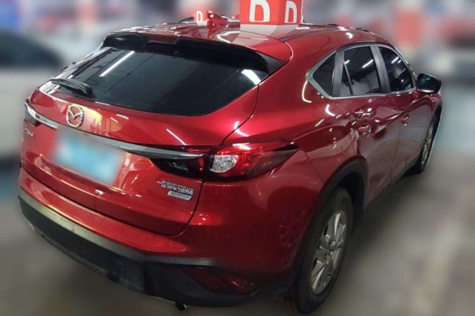 Used Mazda CX-4 2018 2.0L Automatic Two-Wheel Drive Blue Sky Dynamic Version China V Standard Rear Right 45 Deg
