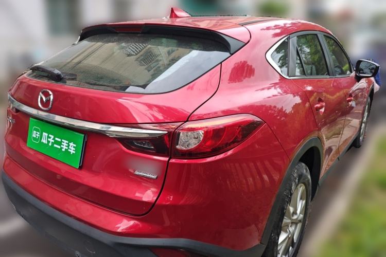Used Mazda CX-4 2018 2.0L Automatic Two-Wheel Drive Blue Sky Luxury Edition Rear Right 45 Deg