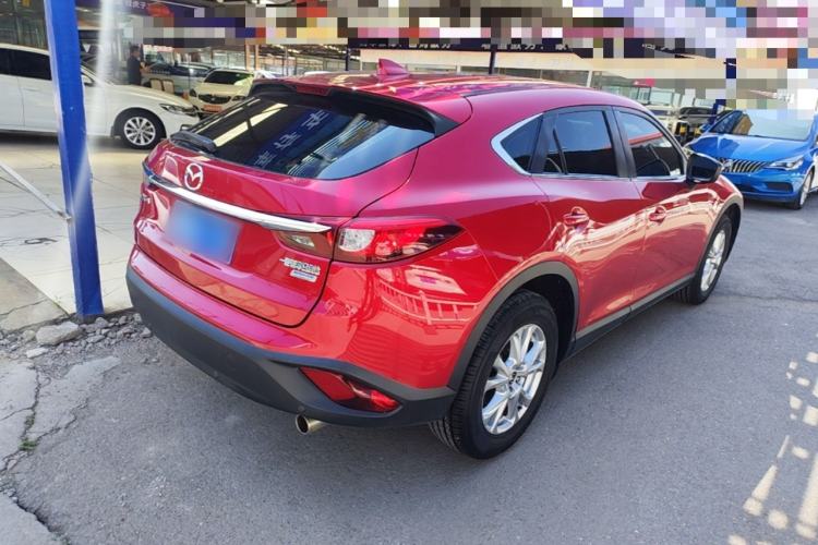 Used Mazda CX-4 2018 2.0L Automatic Two-Wheel Drive Blue Sky Dynamic Version China V Standard Rear Right 45 Deg