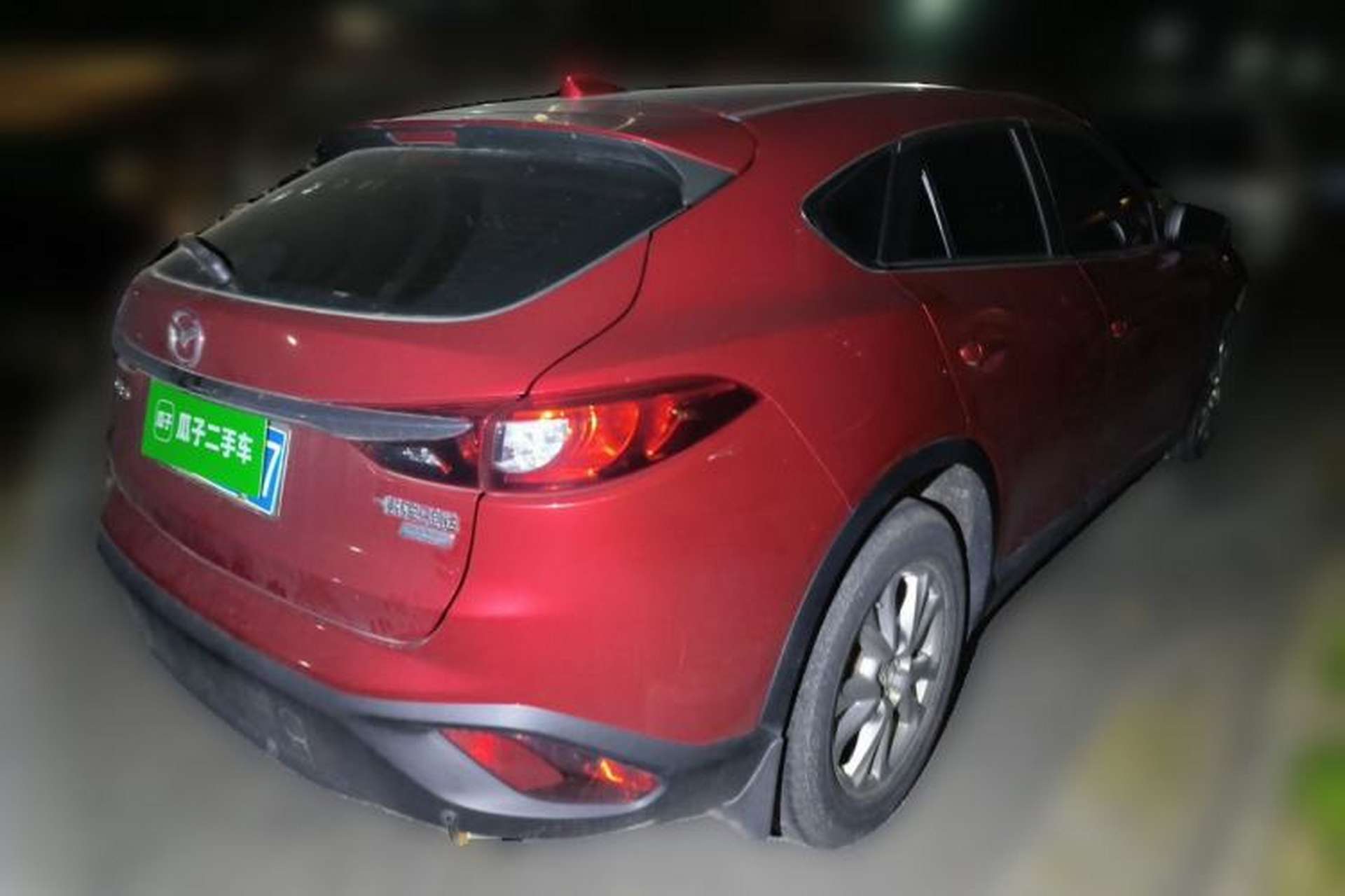 Used Mazda CX-4 2018 2.0L Automatic Two-Wheel Drive Blue Sky Dynamic Version China V Standard Rear Right 45 Deg