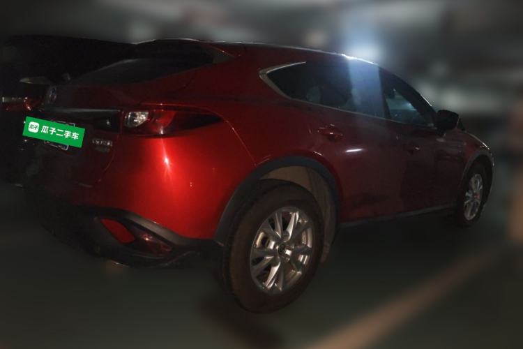 Used Mazda CX-4 2018 2.0L Automatic Two-Wheel Drive Blue Sky Luxury Edition Rear Right 45 Deg