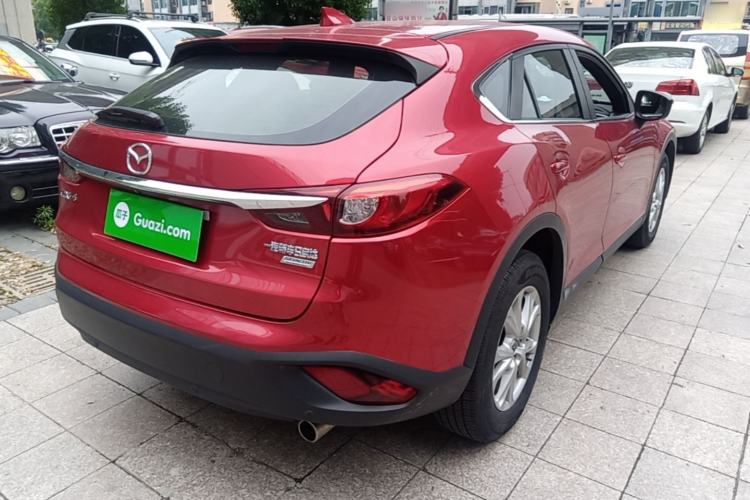 Used Mazda CX-4 2018 2.0L Automatic Two-Wheel Drive Blue Sky Luxury Edition Rear Right 45 Deg